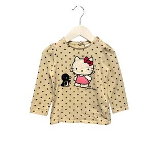⭐️ 5/$30 H&M Kids Hello Kitty LS Shirt size 12-18 Months